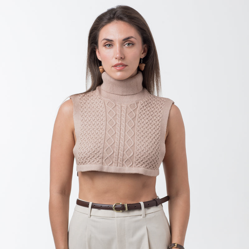 TURTLENECK DICKEY - Knitted