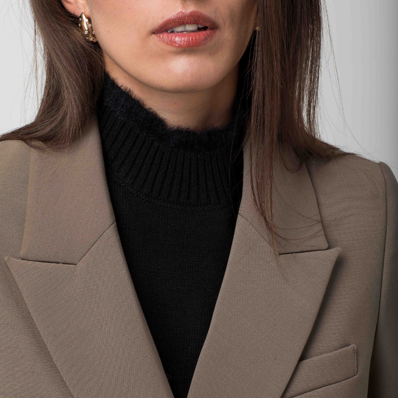 TURTLENECK DICKEY - Frayed