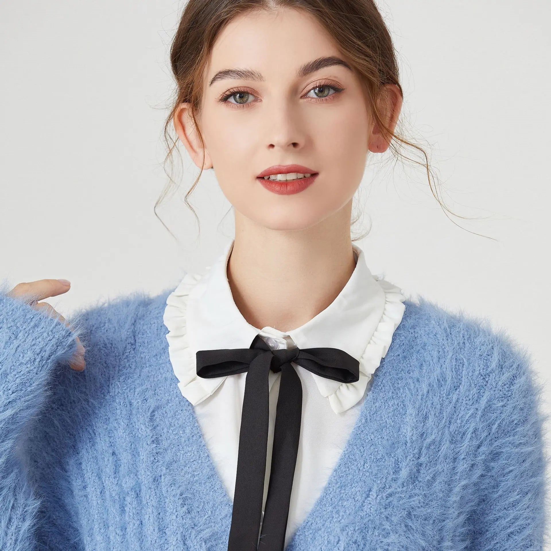 EMILY DETACHABLE FAUX COLLAR - CREAM