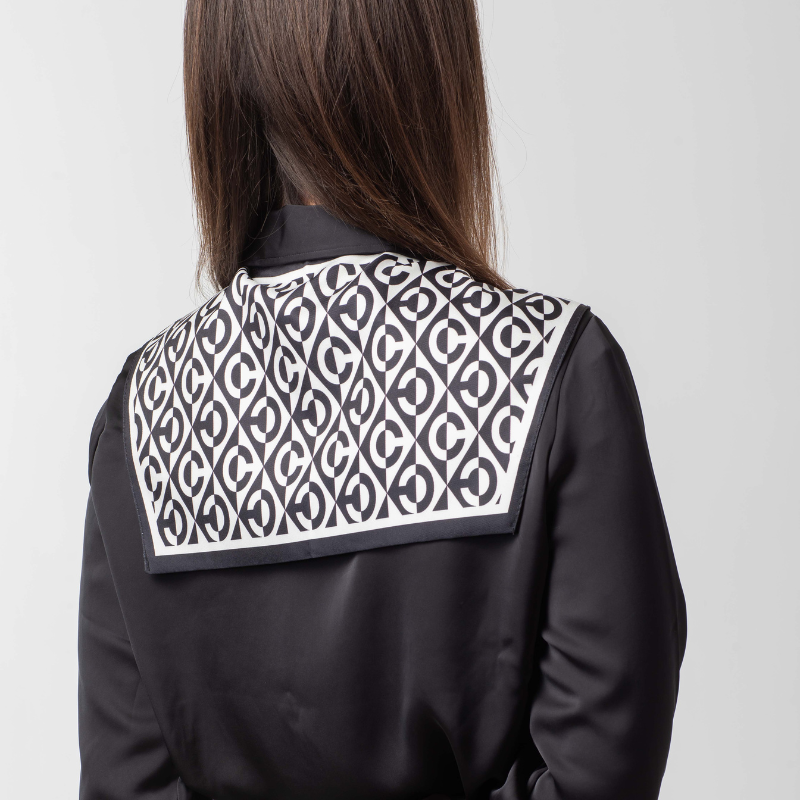 SHAWL COLLAR - BLACK ECLIPSE