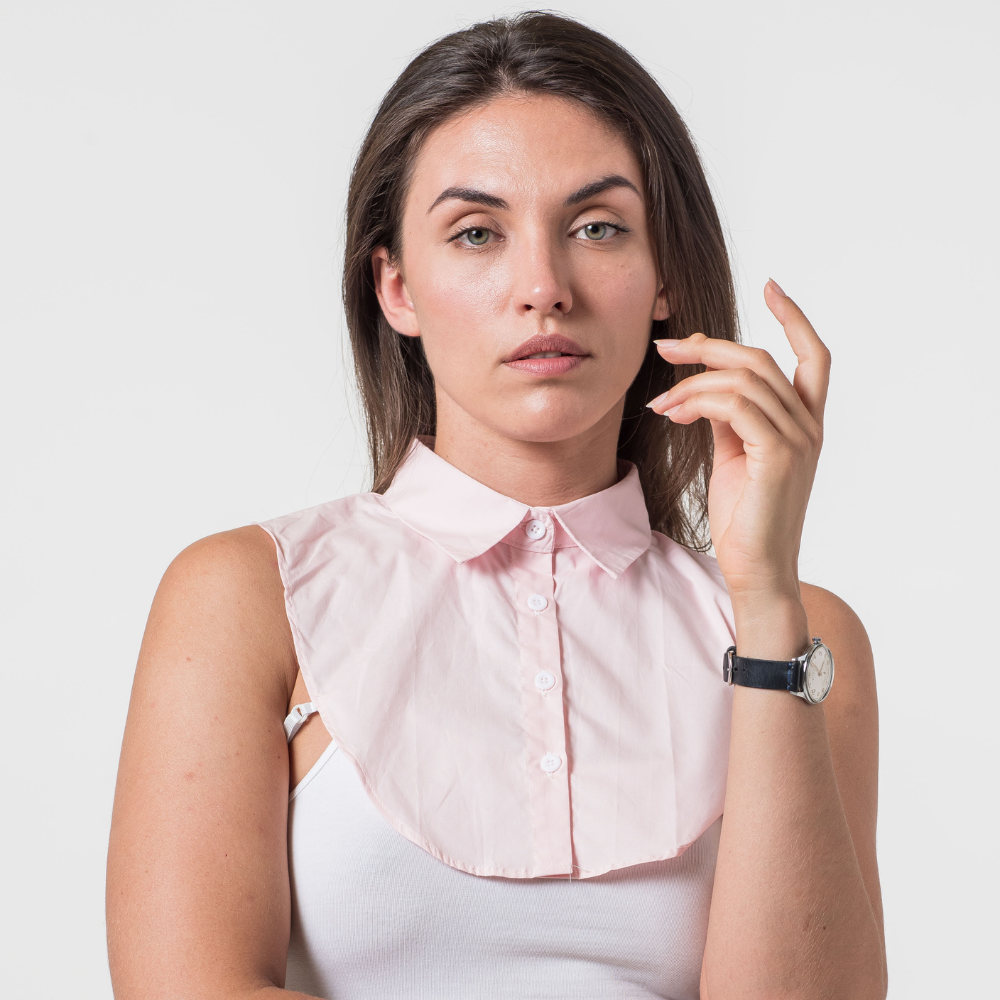 CLASSIC SHIRT COLLAR - Pink or Blue