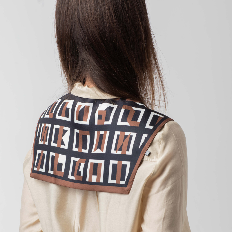 SHAWL COLLAR - CHESTNUT