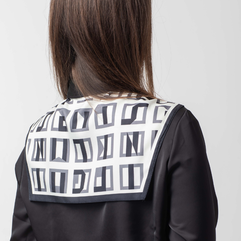 SHAWL COLLAR - LE NOIR ET BLANC