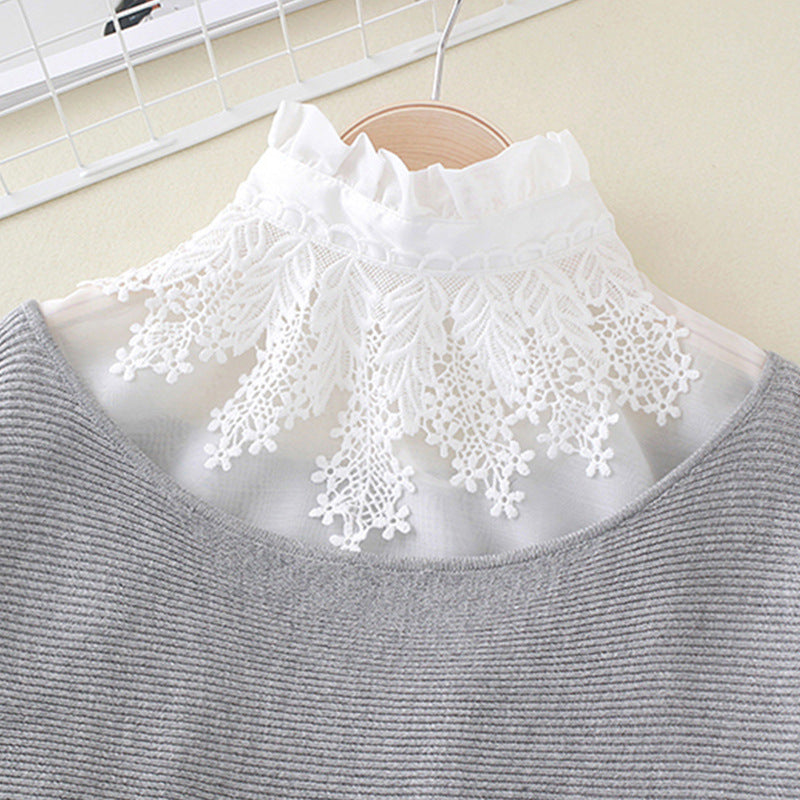 MIA RUFFLE LACE COLLAR