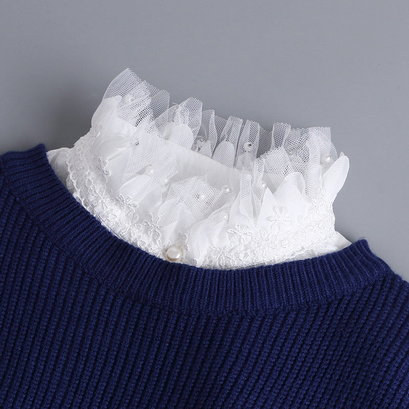 HAZEL RUFFLE LACE COLLAR