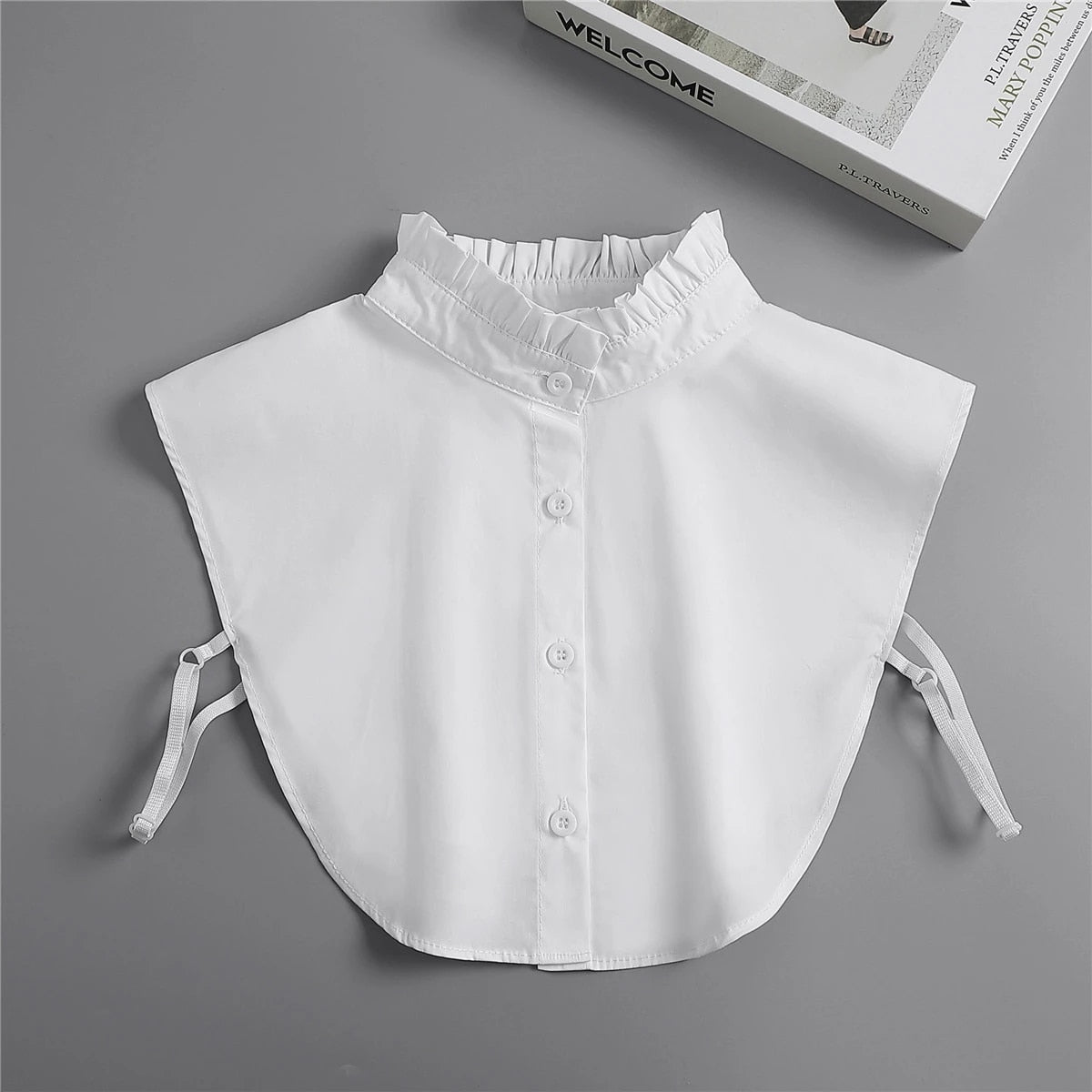 ELLA RUFFLE FAUX COLLAR