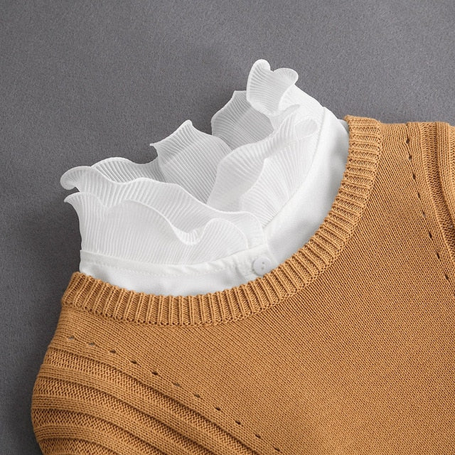 KATE RUFFLE FAUX COLLAR