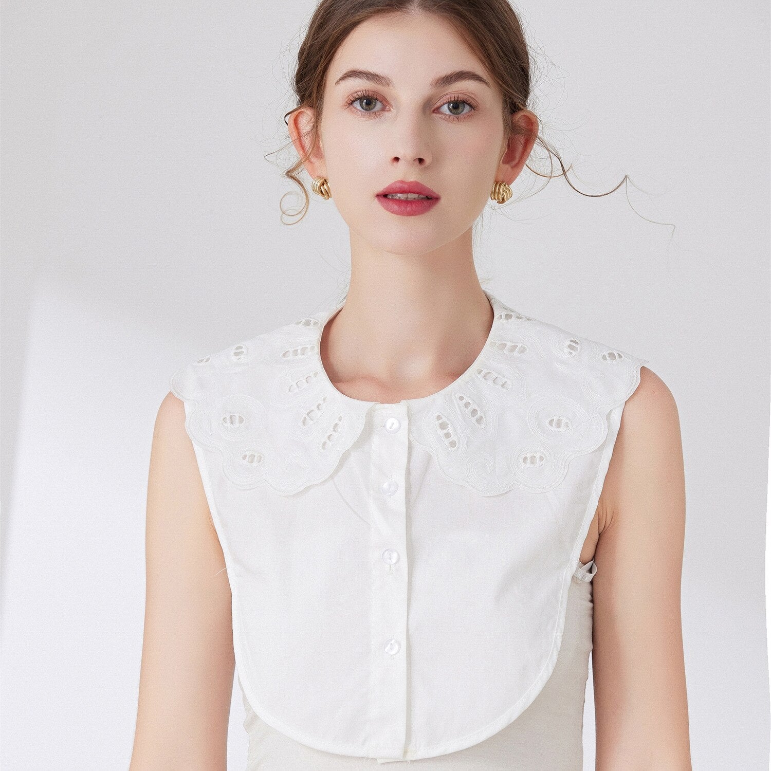 CAROLINE LACE DICKEY COLLAR