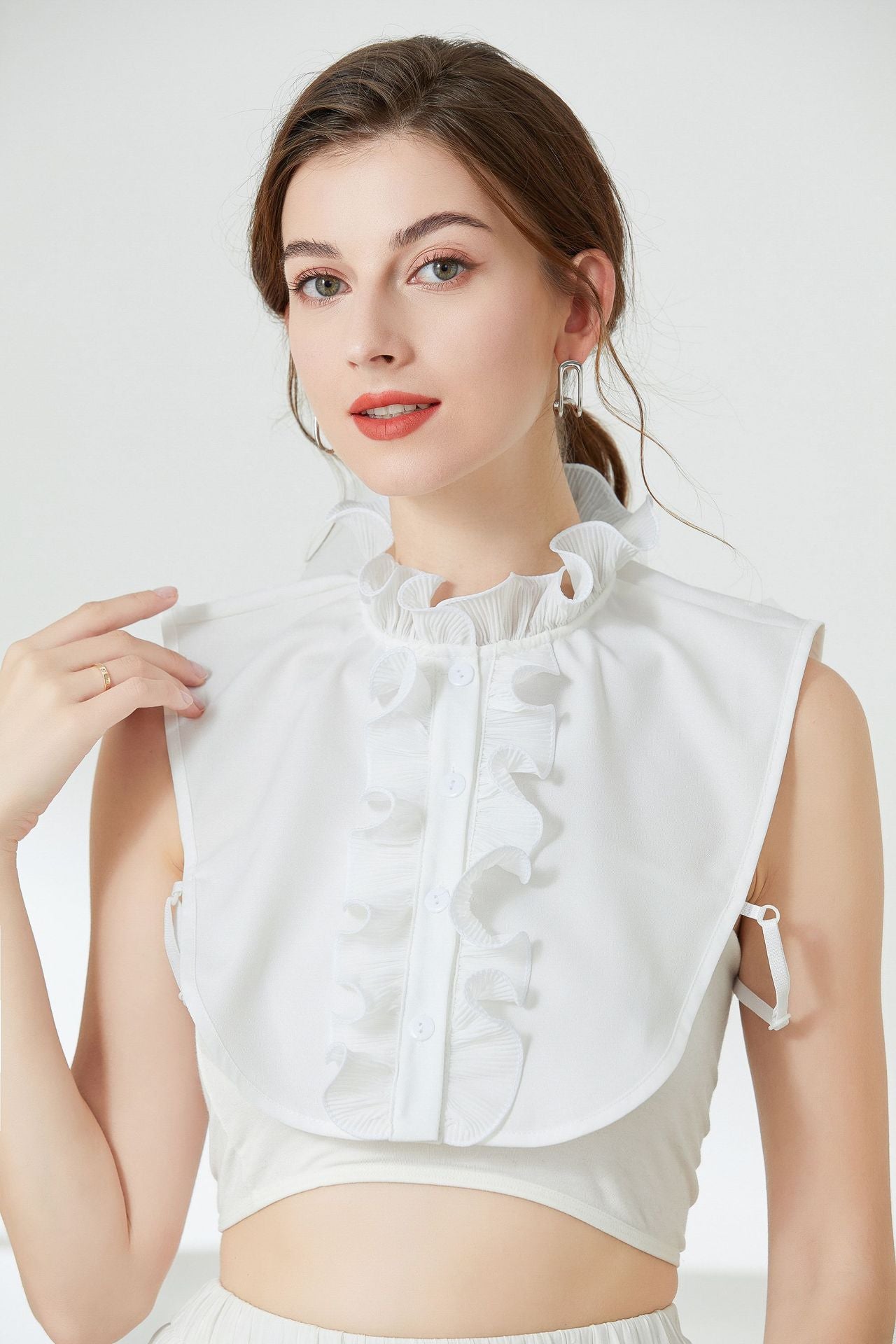 EDITH DETACHABLE FAUX COLLAR