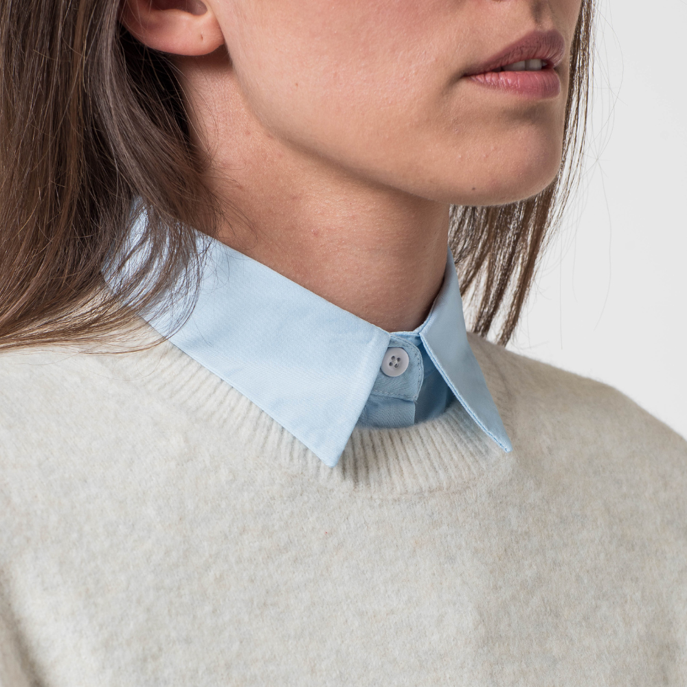 CLASSIC SHIRT COLLAR (blue or pink)