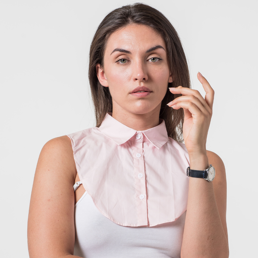 CLASSIC SHIRT COLLAR (pink or blue)