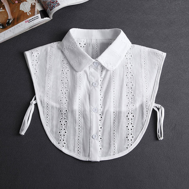 ELLE EMBROIDERED FALSE COLLAR